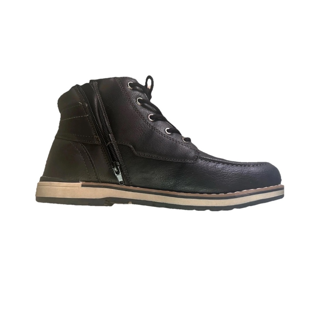 Men's Black Leather Boots